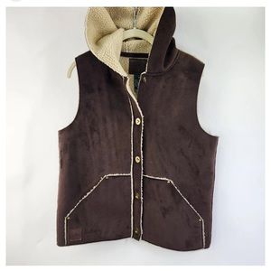Ralph Lauren Faux Suede Vest
